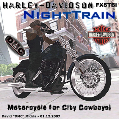 GTA San Andreas Harley Davidson FXSTBi NightTrain Mod 